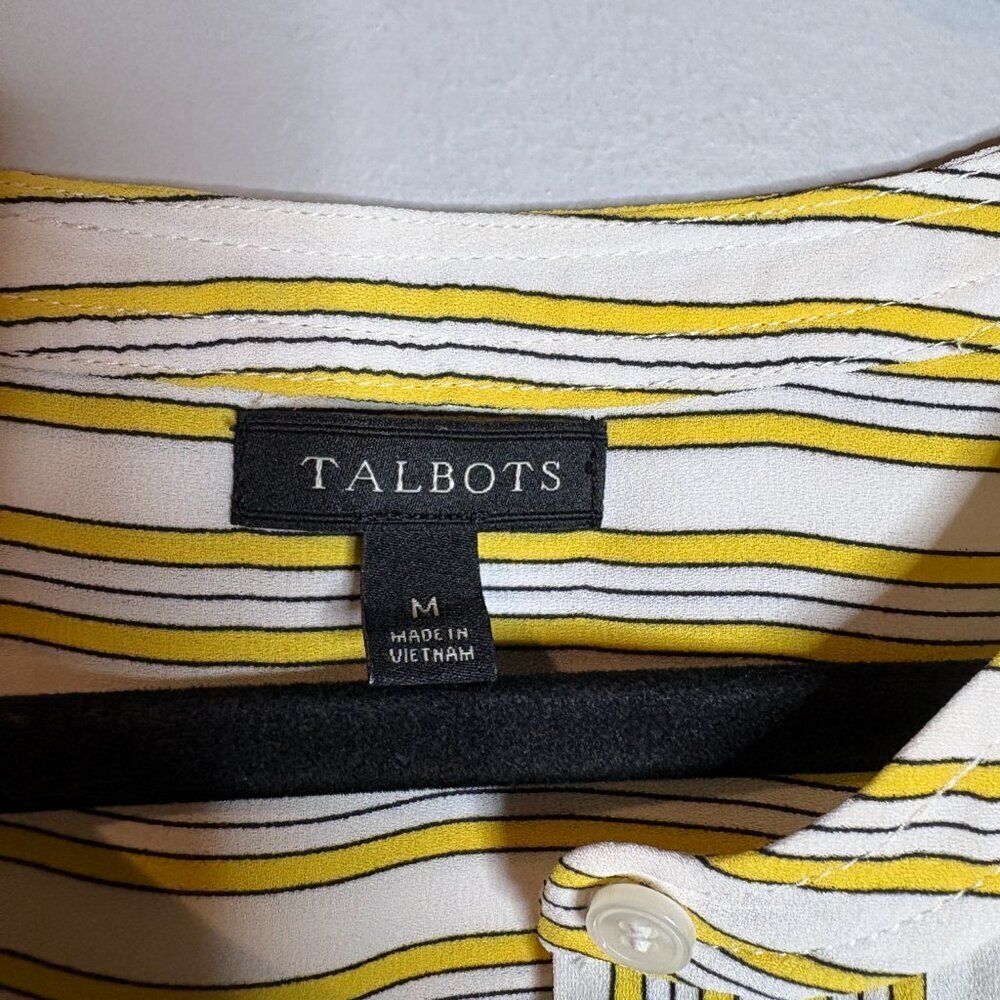 🔆 Talbots Simple Stripe Soft Shirt - Picture 4 of 6